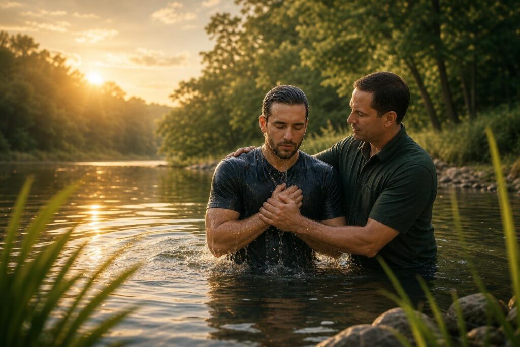 Illustration accompanying Why Baptism Matters: Understanding Its Scriptural Significance
