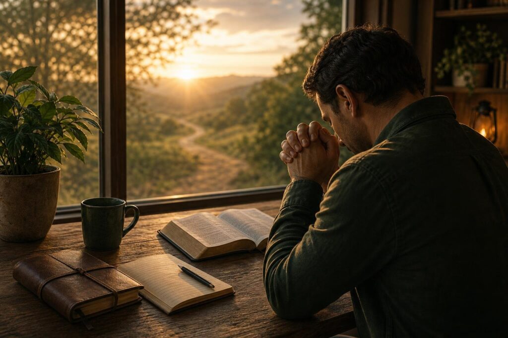 Illustration accompanying Cultivating a Christ-Like Character Through Daily Devotion