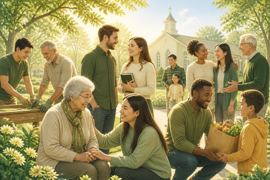 Illustration accompanying The Role of Love as an Enduring Spiritual Gift